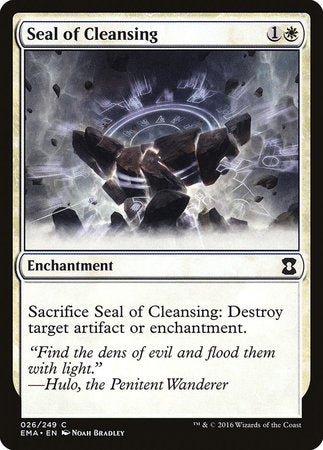 Seal of Cleansing [Eternal Masters] | Empire Gaming NC