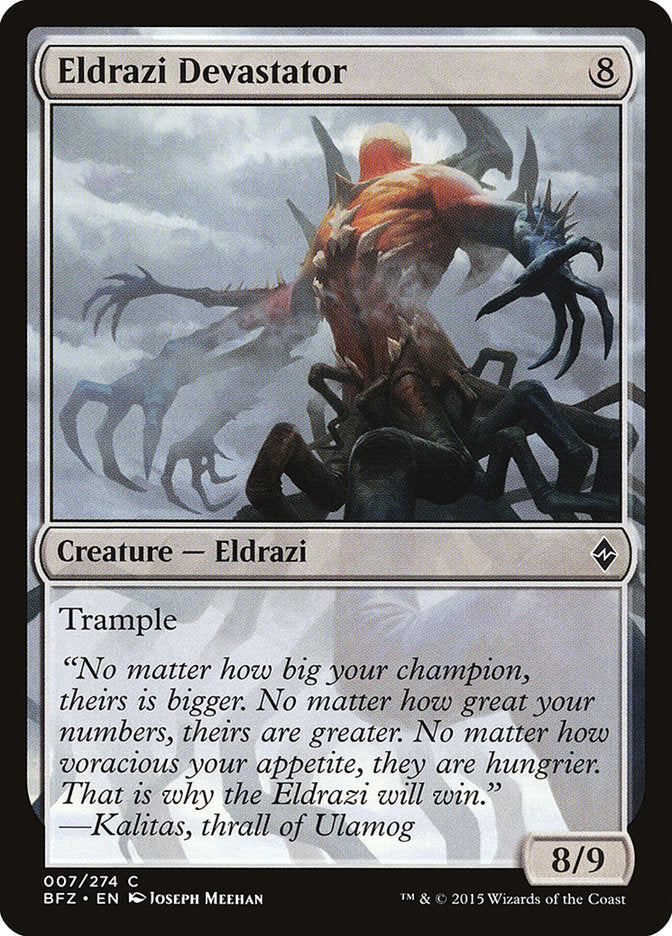 Eldrazi Devastator [Battle for Zendikar] | Empire Gaming NC