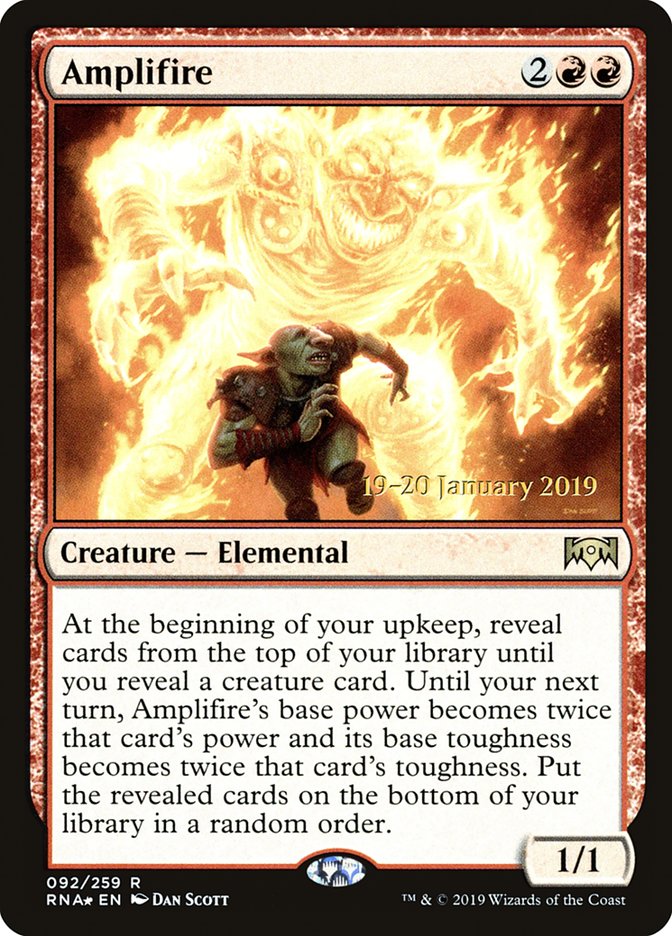 Amplifire [Ravnica Allegiance Prerelease Promos] | Empire Gaming NC