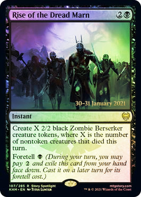 Rise of the Dread Marn  [Kaldheim Prerelease Promos] | Empire Gaming NC