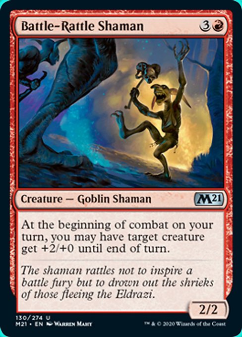 Battle-Rattle Shaman [Core Set 2021] | Empire Gaming NC