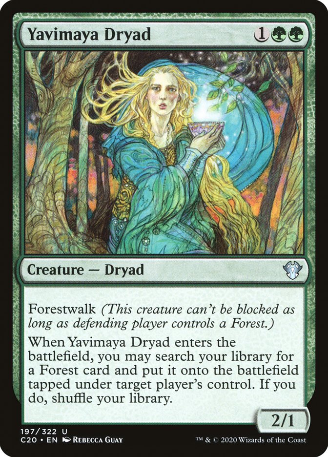 Yavimaya Dryad [Commander 2020] | Empire Gaming NC