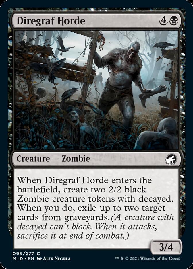 Diregraf Horde [Innistrad: Midnight Hunt] | Empire Gaming NC