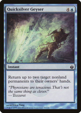 Quicksilver Geyser [Mirrodin Besieged] | Empire Gaming NC