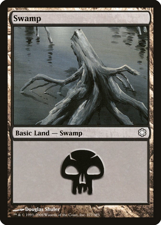 Swamp (377) [Coldsnap Theme Decks] | Empire Gaming NC