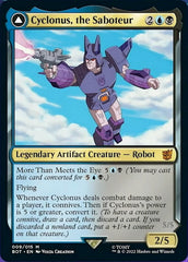 Cyclonus, the Saboteur // Cyclonus, Cybertronian Fighter [Universes Beyond: Transformers] | Empire Gaming NC