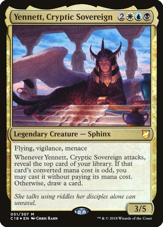 Yennett, Cryptic Sovereign [Commander 2018] | Empire Gaming NC