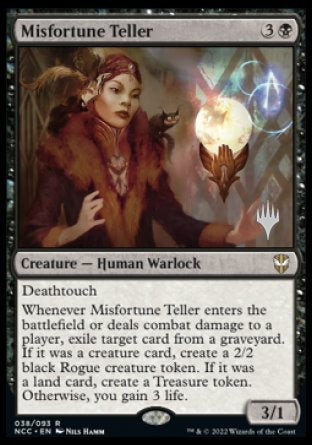 Misfortune Teller (Promo Pack) [Streets of New Capenna Commander Promos] | Empire Gaming NC