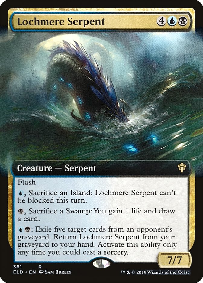 Lochmere Serpent (Extended Art) [Throne of Eldraine] | Empire Gaming NC