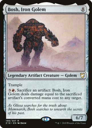 Bosh, Iron Golem [Commander 2018] | Empire Gaming NC