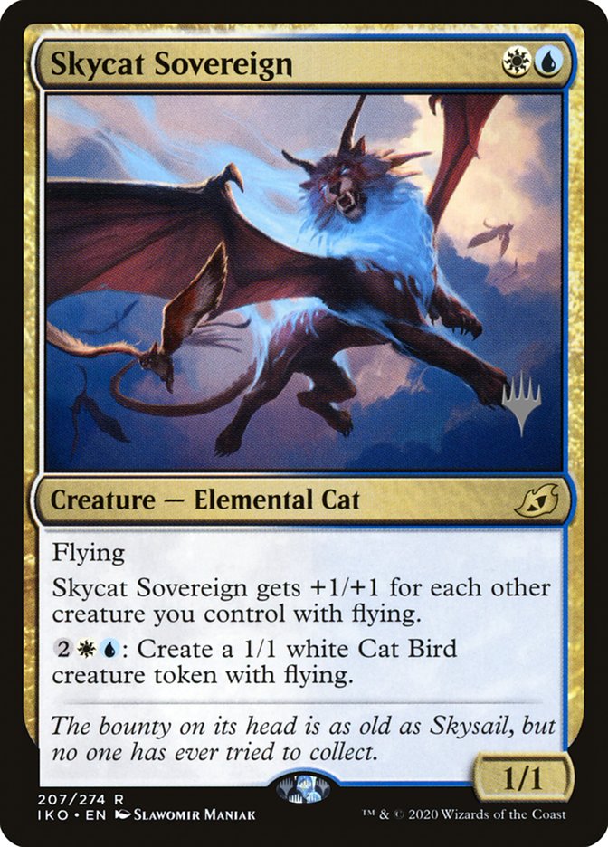 Skycat Sovereign (Promo Pack) [Ikoria: Lair of Behemoths Promos] | Empire Gaming NC