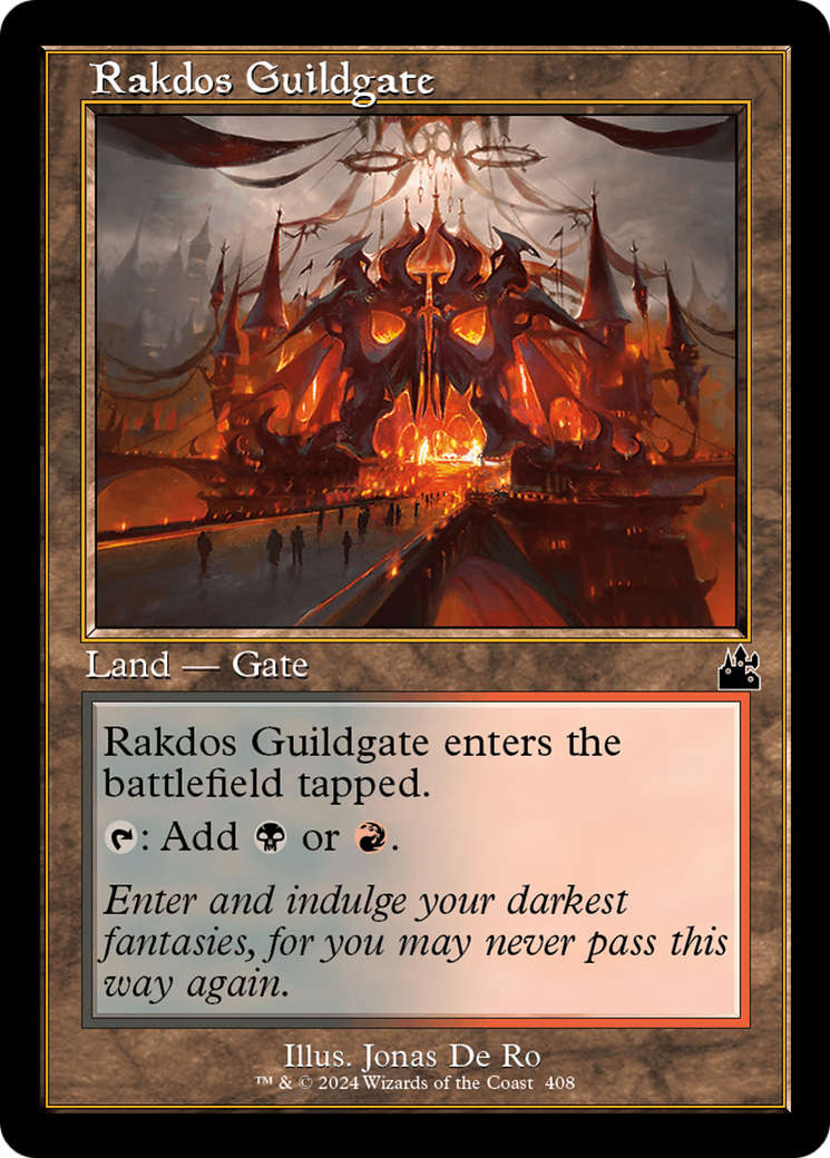 Rakdos Guildgate (Retro Frame) [Ravnica Remastered] | Empire Gaming NC