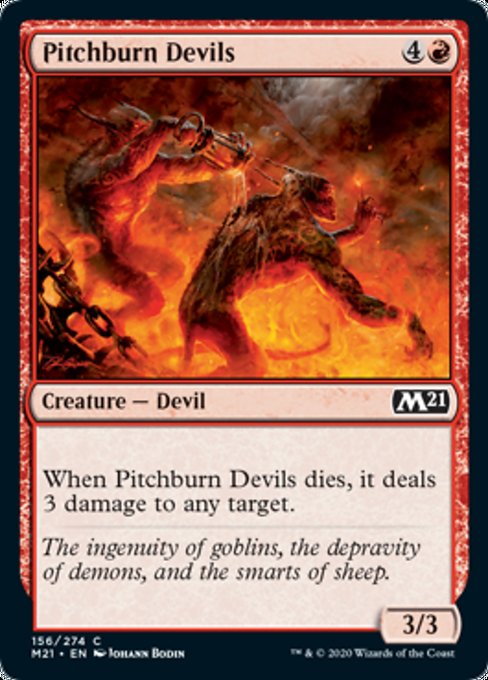 Pitchburn Devils [Core Set 2021] | Empire Gaming NC