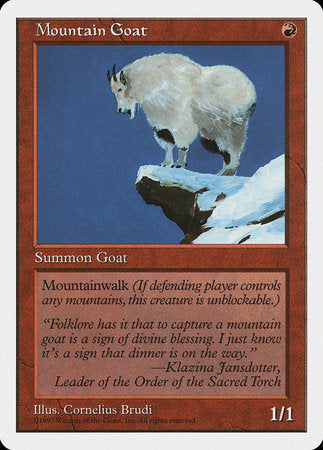 Mountain Goat [Fifth Edition] | Empire Gaming NC