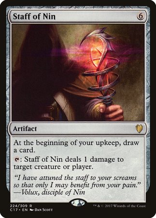 Staff of Nin [Commander 2017] | Empire Gaming NC