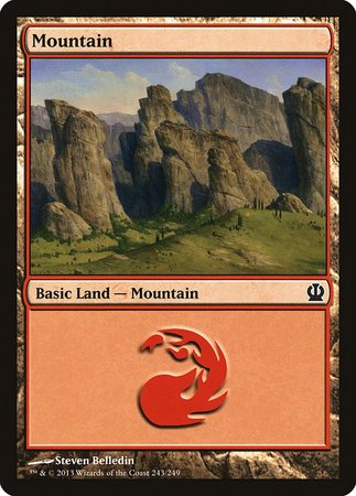Mountain (243) [Theros] | Empire Gaming NC