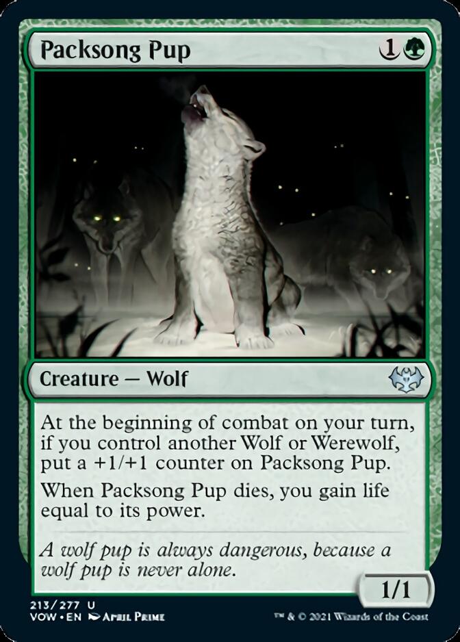 Packsong Pup [Innistrad: Crimson Vow] | Empire Gaming NC