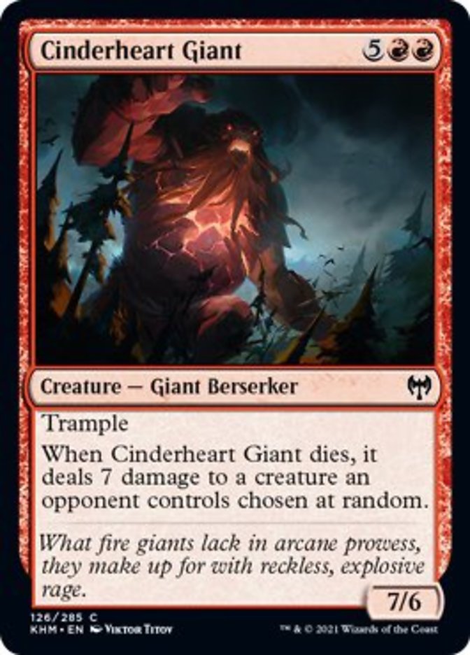 Cinderheart Giant [Kaldheim] | Empire Gaming NC