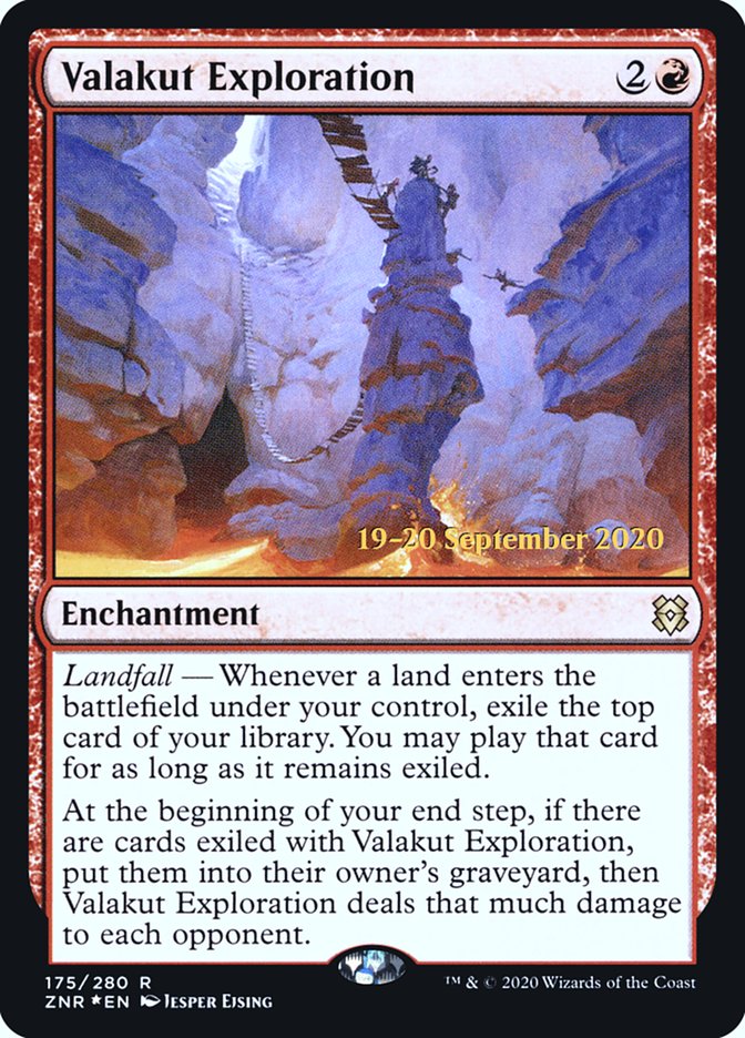 Valakut Exploration  [Zendikar Rising Prerelease Promos] | Empire Gaming NC