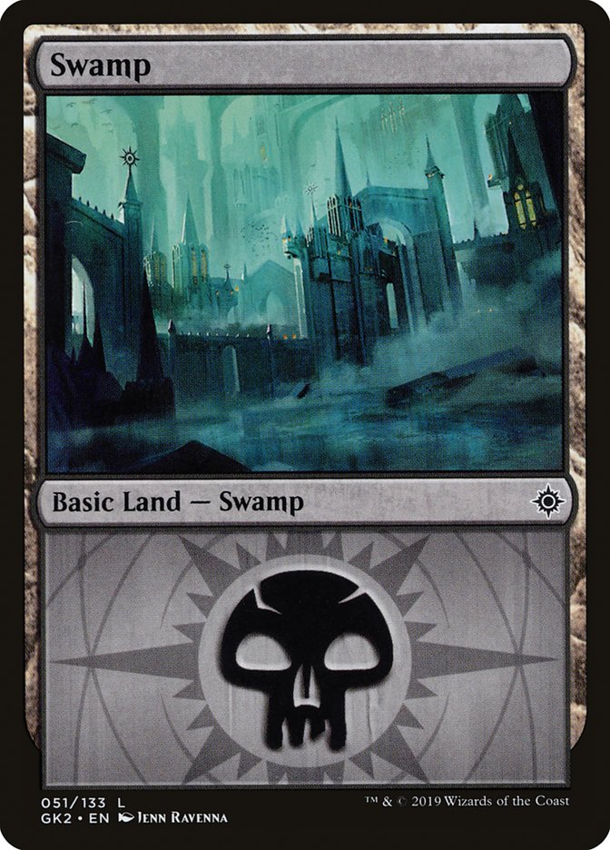 Swamp (51) [Ravnica Allegiance Guild Kit] | Empire Gaming NC