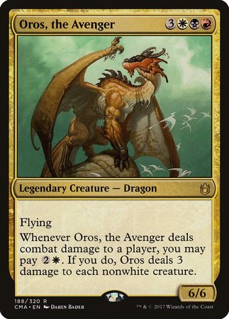 Oros, the Avenger [Commander Anthology] | Empire Gaming NC