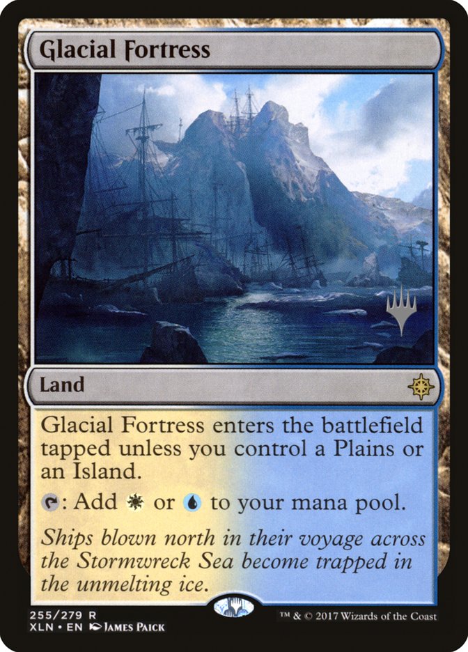 Glacial Fortress [Ixalan Promos] | Empire Gaming NC