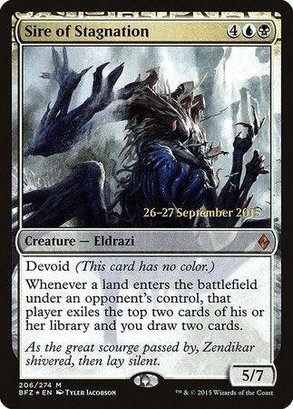 Sire of Stagnation [Battle for Zendikar Promos] | Empire Gaming NC
