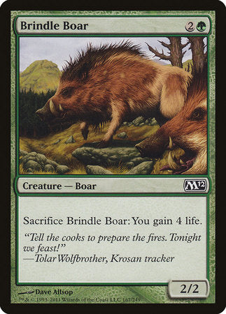 Brindle Boar [Magic 2012] | Empire Gaming NC