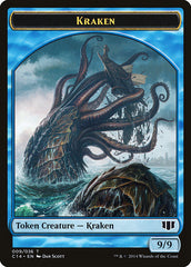 Kraken // Zombie (011/036) Double-sided Token [Commander 2014 Tokens] | Empire Gaming NC