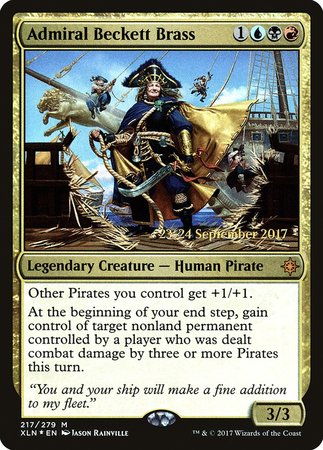 Admiral Beckett Brass [Ixalan Promos] | Empire Gaming NC