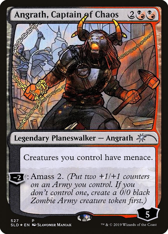 Angrath, Captain of Chaos (Stained Glass) [Secret Lair Drop Promos] | Empire Gaming NC