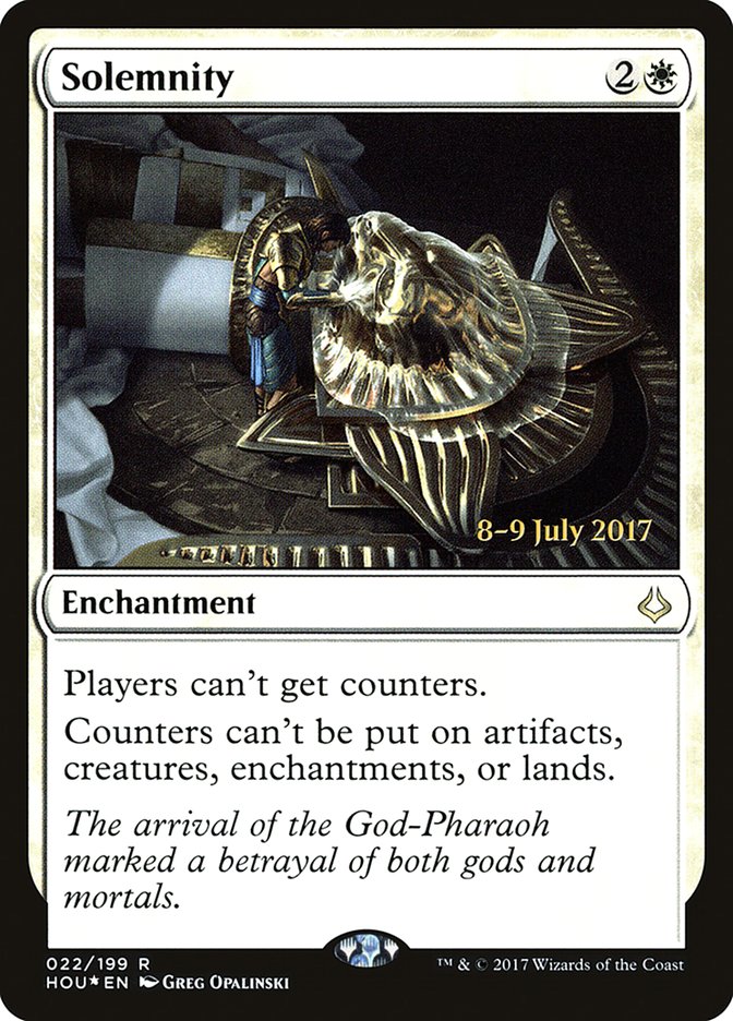 Solemnity [Hour of Devastation Prerelease Promos] | Empire Gaming NC