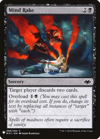 Mind Rake [Mystery Booster] | Empire Gaming NC