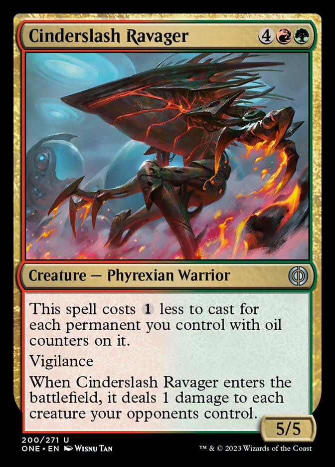 Cinderslash Ravager [Phyrexia: All Will Be One] | Empire Gaming NC