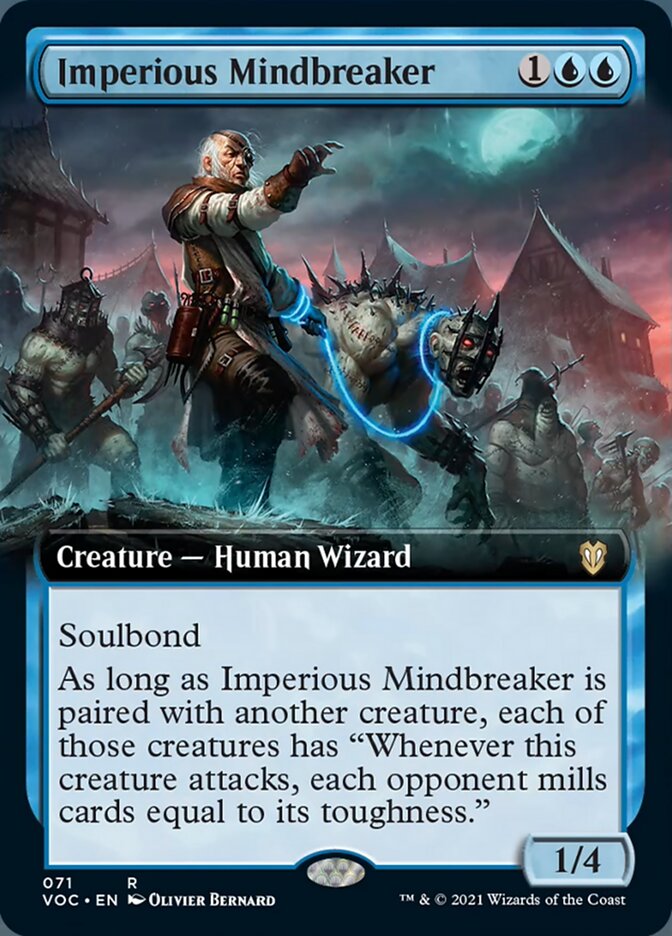 Imperious Mindbreaker (Extended) [Innistrad: Crimson Vow Commander] | Empire Gaming NC