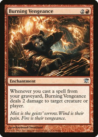 Burning Vengeance [Innistrad] | Empire Gaming NC