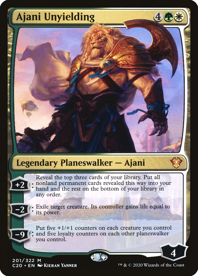 Ajani Unyielding [Commander 2020] | Empire Gaming NC