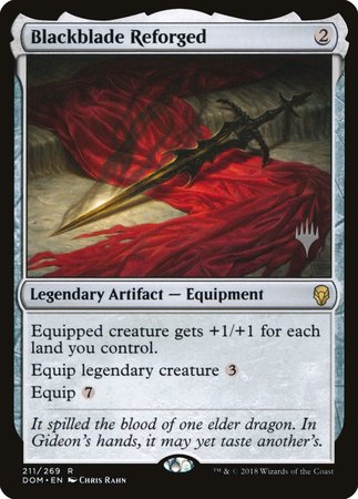 Blackblade Reforged [Dominaria Promos] | Empire Gaming NC