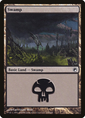 Swamp (239) [Scars of Mirrodin] | Empire Gaming NC