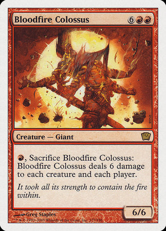 Bloodfire Colossus [Ninth Edition] | Empire Gaming NC