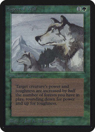 Aspect of Wolf [Limited Edition Alpha] | Empire Gaming NC