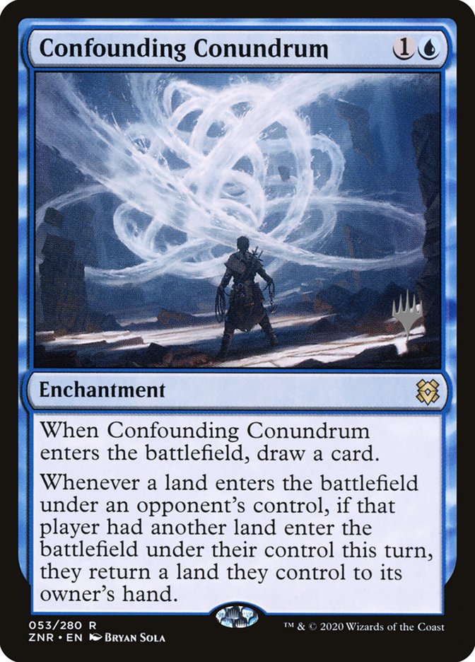 Confounding Conundrum (Promo Pack) [Zendikar Rising Promos] | Empire Gaming NC