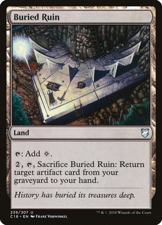 Buried Ruin [Commander 2018] | Empire Gaming NC