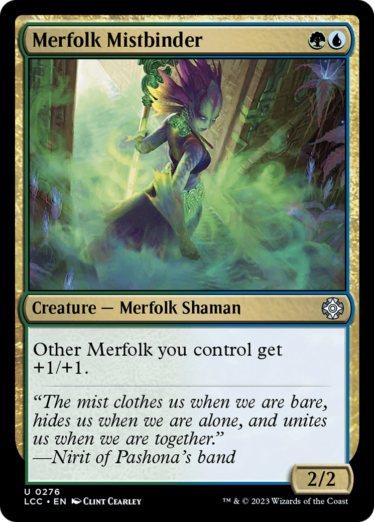 Merfolk Mistbinder [The Lost Caverns of Ixalan Commander] | Empire Gaming NC