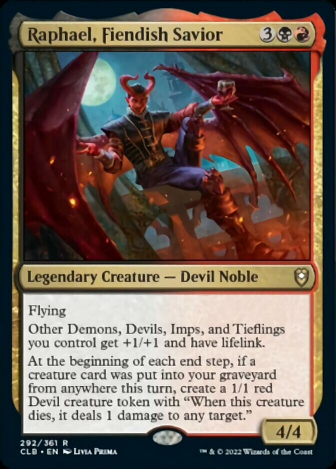 Raphael, Fiendish Savior [Commander Legends: Battle for Baldur's Gate] | Empire Gaming NC