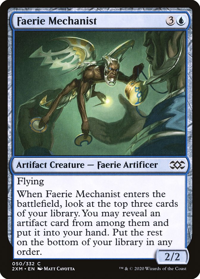 Faerie Mechanist [Double Masters] | Empire Gaming NC