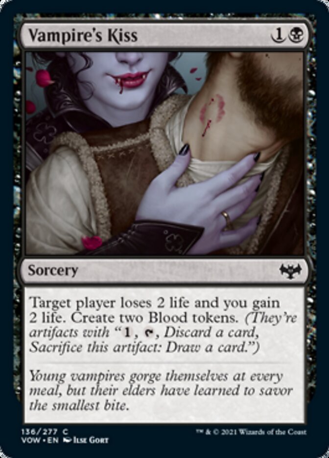 Vampire's Kiss [Innistrad: Crimson Vow] | Empire Gaming NC