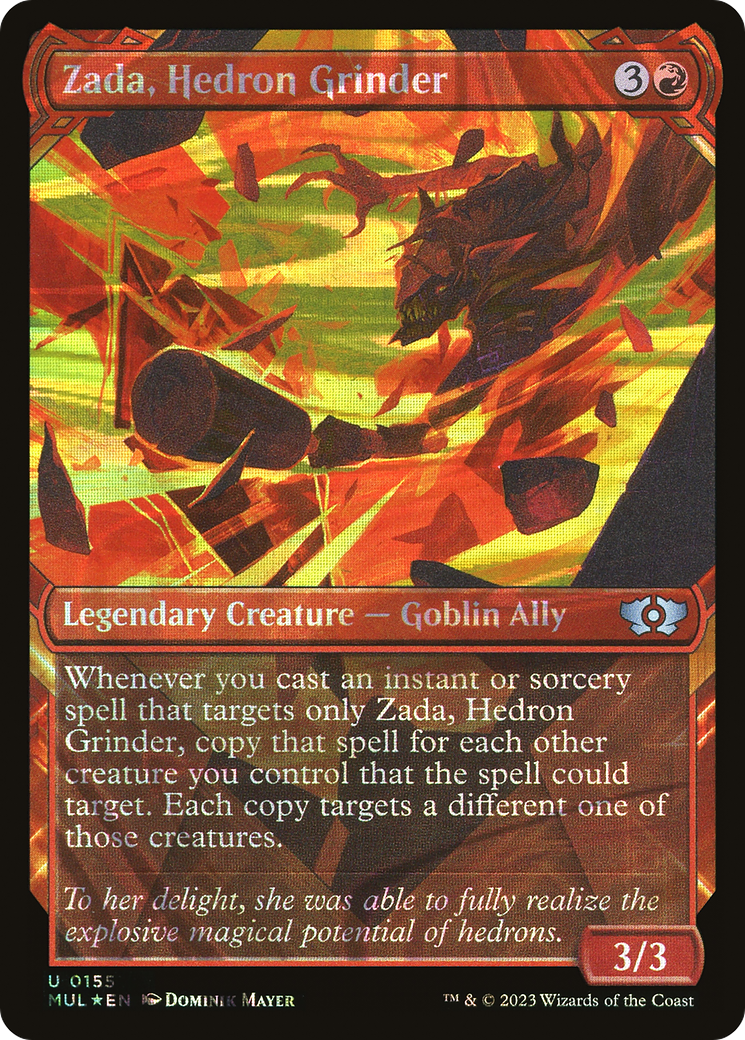 Zada, Hedron Grinder (Halo Foil) [Multiverse Legends] | Empire Gaming NC