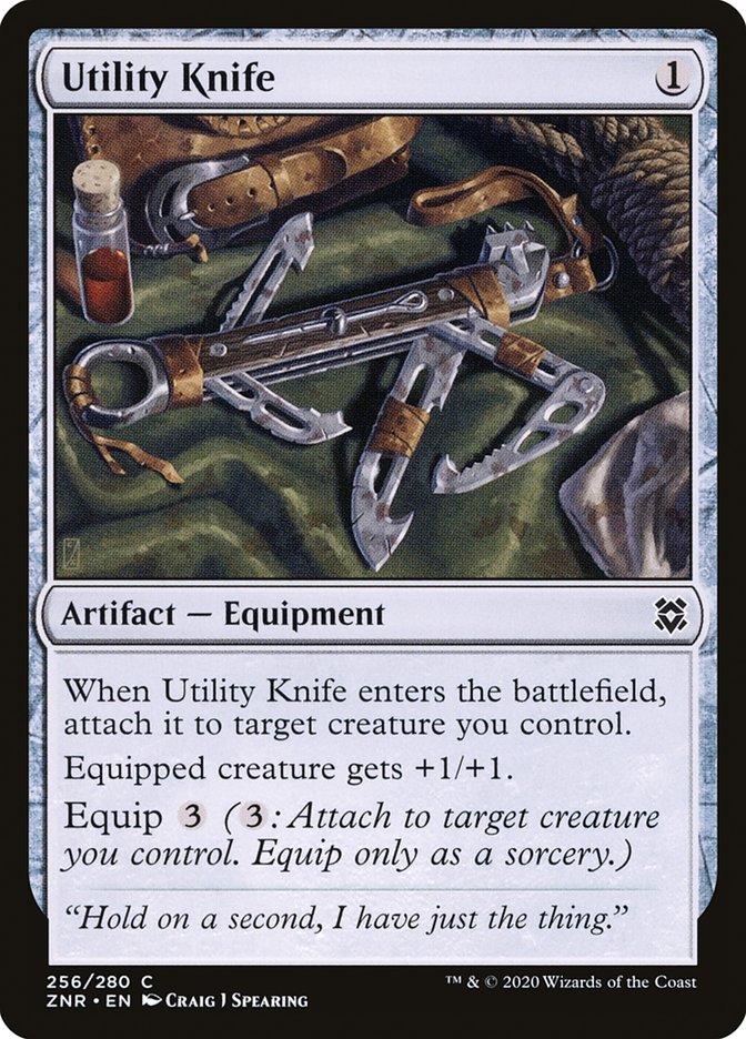 Utility Knife [Zendikar Rising] | Empire Gaming NC