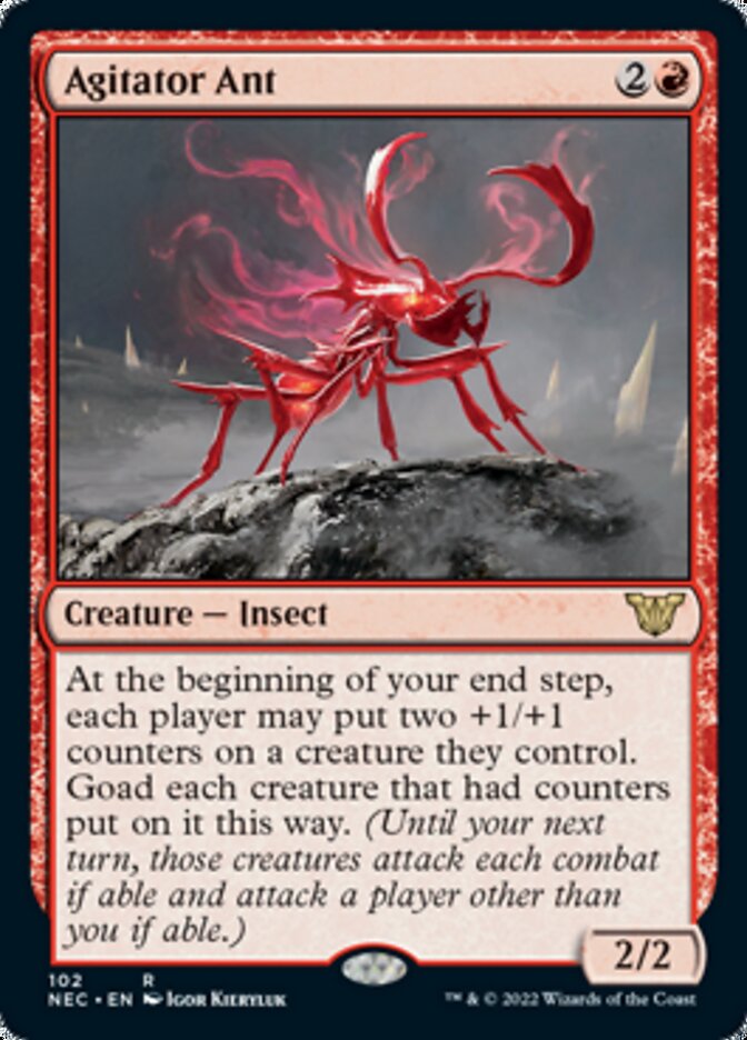 Agitator Ant [Kamigawa: Neon Dynasty Commander] | Empire Gaming NC